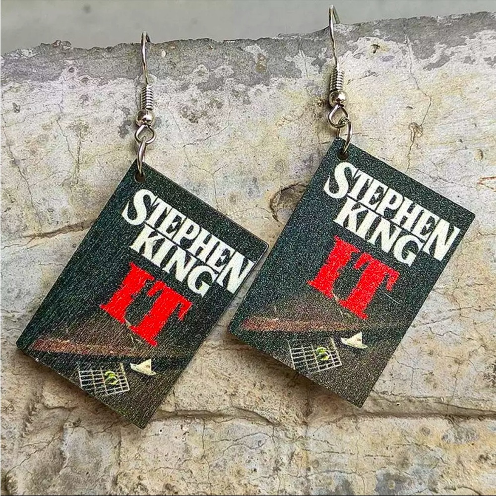 Stephen King Earrings